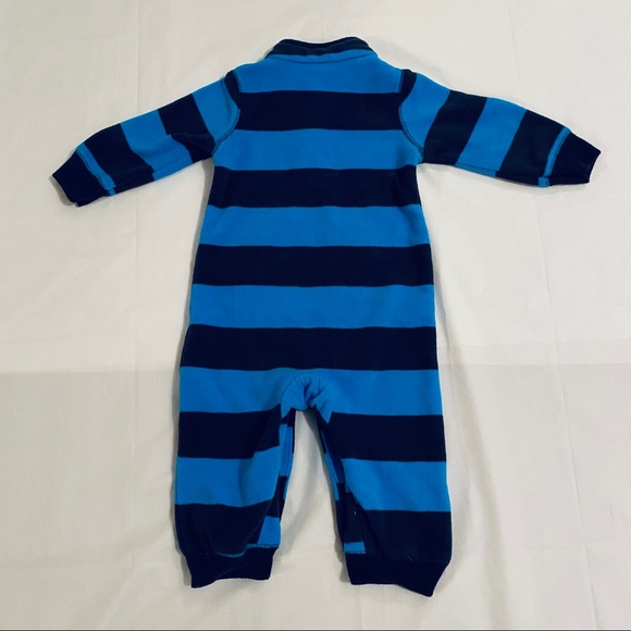 Carters Baby Fleece Footless Sleeper - Picture 2 of 4